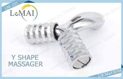 China Durable Beauty Body Massager With Solar Function , Y-shaped Facial Massager for sale