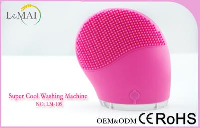 China Micro Face Cleanser Machine Beauty Device , Silicone Cleansing Brush for sale