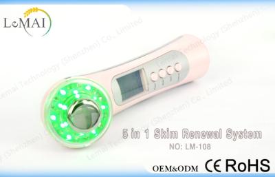 China Handheld Ultrasonic Beauty Facial Massager For Shrink Pores / Boost Absorption for sale