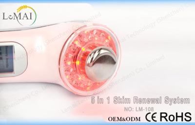 Chine 5 dans 1 dispositif facial ultrasonique de photon, Massager facial portatif de renouvellement de peau à vendre