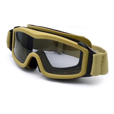 China China Goggls Tactical Interchangeable Airsoft Tactical Goggls Military Shooting Glasses Customized Logos for sale