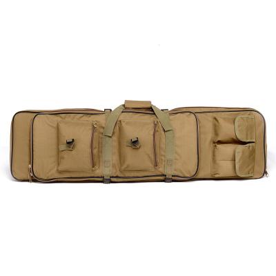 China Tactical Kit Tactical Double Padded Rifle Chain Gun Case Bag Gun Bag 85cm 100cm 120cm Camouflage Fishing Carbine for sale