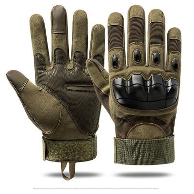 China Dexam Full Finger Glovs Tactical Windproof Full Finger Glov With Flexible Touch Screen Hard Knuckle For Motorcycle Cycling Climbing Gardening for sale