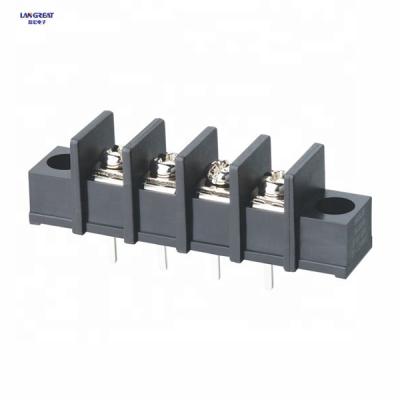 China PA66 WJ55SM terminal block, pitch 10mm terminal block, barrier terminal block for sale