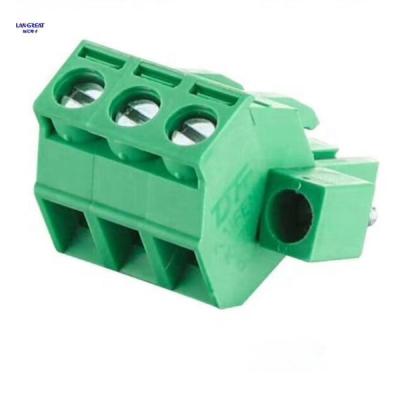 China PA66 Screw Terminal Block, 5.08 Terminal Block, PCB Screw Terminal Block for sale