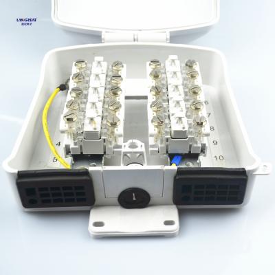 China Telecom 10 pair outdoor stb distribution box with vx module for sale