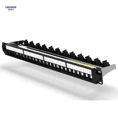 China Network Patch Panel, Patch Panel Blank, 24 Port Patch Panels for sale