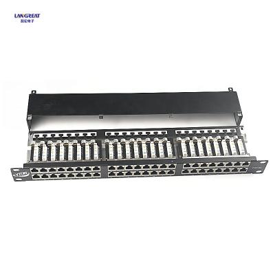 China Network patch panel, port 48 patch panel 1u, cat6 patch panel ftp for sale