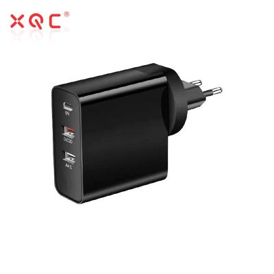 China Quick Charger PD 3.0 Quick Charge Type C Charger 48W USB C Cable, Portable Fast USB Wall Charger Adapter For Huawei iPhone Samsung for sale