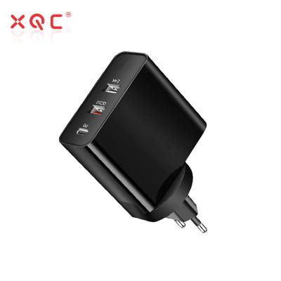 China Bestselling 3 USB Ports Fast Charging Mobile Phone 48W Fast Charging Amazon Charger 3.0 Palladium Mobile Phone Wall Charger for sale