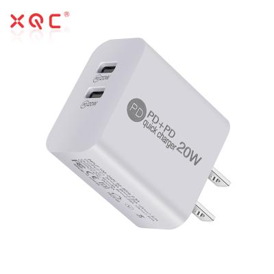 China Fast Charger 3.0 PD QC3.0 Adapter USB Charger 20W Fast Charging For Multiple Phones for sale