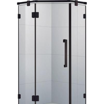 China Modern OEM GD9055Z 2022 New Arrive Bathroomb Customized Frameless Glass Shower Doors Frameless Shower Enclosures for sale