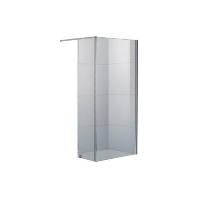 China Modern Design Customized Handle Hardware Shower Doors Frameless Tempered Glass Shower Room Bathroom Sliding Door OEM D103 2022 New for sale