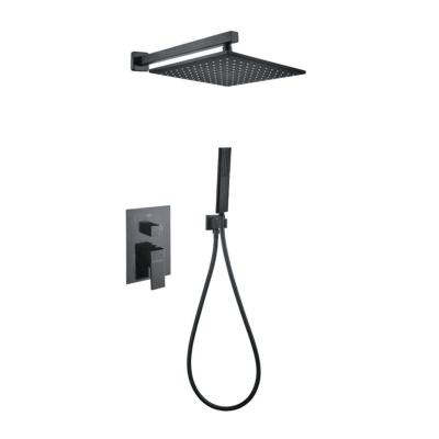 China With new design diverter NS-A123 2022 bathroom shower animal black high pressure luxury hidden rainy head sets for sale