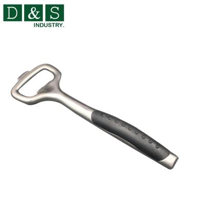 China Professional Solid Beer Opener Durable Metal Beer Bottle Opener With Non-slip Bottle Opener for sale