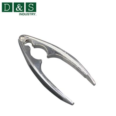 China Manual Zinc Alloy Metal Nut Flange Nut Cracker Viable With Non-slip Handle for sale