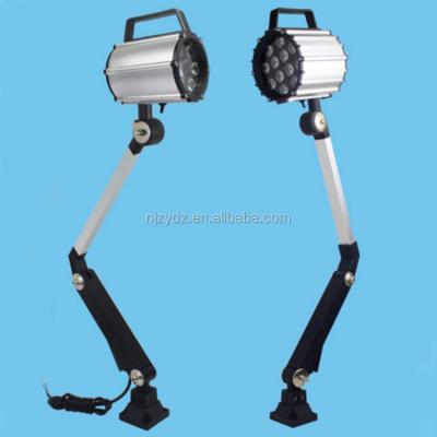 China Aluminum Alloy Adjustable Waterproof Led Power Tool Lamp Long Working Arm 9W for sale