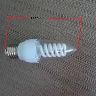 China CCFL UV Spiral Energy Saving Lamp DC12V 3W for sale