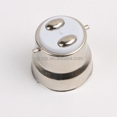 China B22 Bayonet Free Oval Welding Pin Lamp Cap Factory for sale