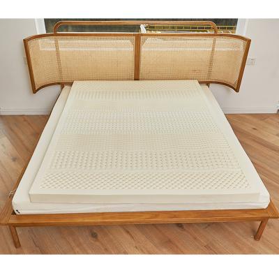 China Foldable High Quality 100% Natural Latex Mattress Massage Zone King Size Mattress for sale