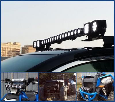 China Stainless steel auto parts 4x4 aluminum hot curv LED light bar 50 inch, single row LED light bar 50inch for sale