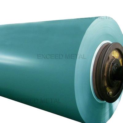 China Cover Roll 3105 Color Coating Aluminum Foil Spool for sale