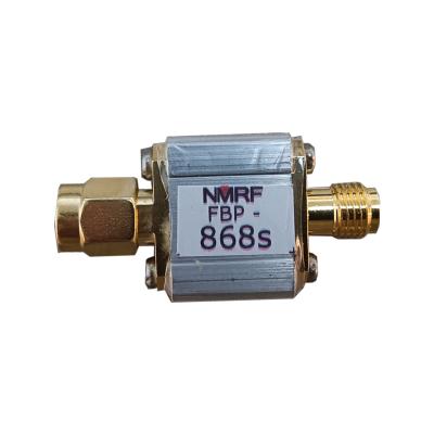 China Plastic +metal 868MHz RFID Remote SAW Bandpass Filter, 866 | 870MHz with SMA connectors for sale