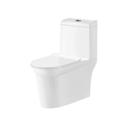 China Dual-Flush In Stock Water Closet WC Ceramic S-trap Elegant Design CUPC Cheap One Piece Toilet for sale