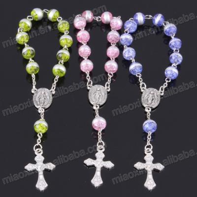 China Religious Bracelet Religious Beads, Acrylic Lucky Color Beads Bracelet for sale