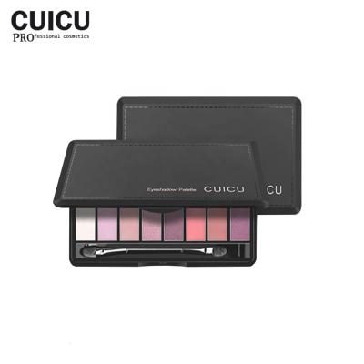 China 2020 waterproof new arrive waterproof 8 colors sparkle professional eyeshadow palette for sale