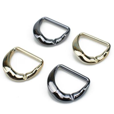 China Bag accessories charms 39*44mm shoe UV plating d-shaped buckle, wholesale jewelry bags shoes and clothing accessories for sale