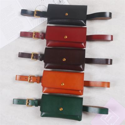 China Women Belt Bag Luxury Cross - Genuine Leather Fanny Pack Handbag Women's Clutch Waist Bag Body Bags Fashionable Female Messenger Bag New Branded for sale