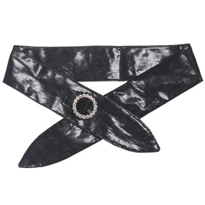 China Vintage Women Rhinestone Belt Rhinestone Shiny Outer Buckle Irregular Fashionable Waist Belt for sale