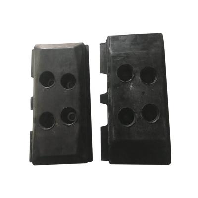 China China Construction Machinery Parts Mini Excavator Paver / Asphalt Paver Asphalt Excavator Rubber Track Pad for sale