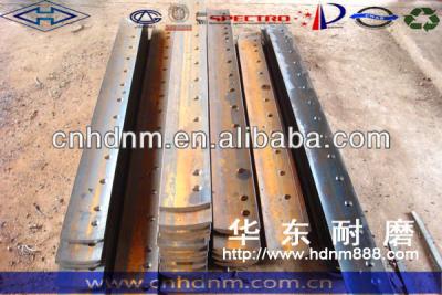 China Carbon steel or boron steel used Volvo grader blade, sharp edges for sale