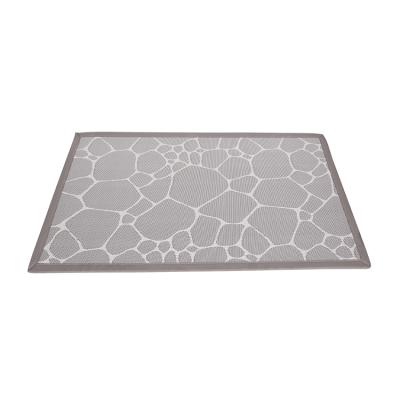 China Hot Selling PVC Washable Customized Rectangle Ground Indoor Outdoor Soft Mat Floor Mats for sale