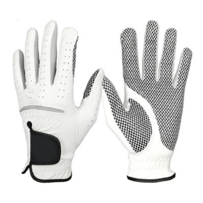 China Hot Selling Soft Comfortable Feel Golf Men's Golf Gloves Sheepskin Anti Slip Wear Resistant And Breathable Gloves Can Be Customized Logo for sale