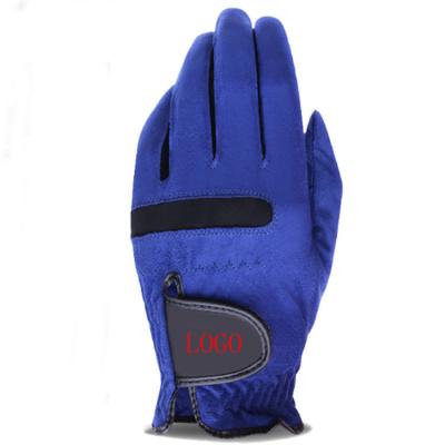 China Hot Selling Men's Soft Comfortable Feel Microfiber Sports Gloves Soft Comfortable Feeling Golf Gloves Men's Sheepskin Anti Slip Wear-Resistant and Breathable Gloves for sale