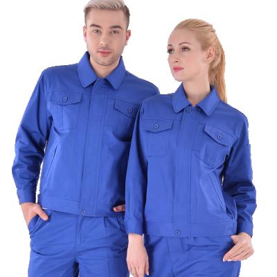 China High Quality Unisex Factory Worker Coveralls Safety Cotton Workwear Uniforms Working Clothing for sale