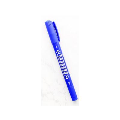 China Office Stationery Large Volume Smooth Colorful Blue Marker Pens for sale