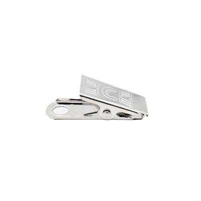 China Stainless Iron Metal ID Name Badge Working Clip for sale