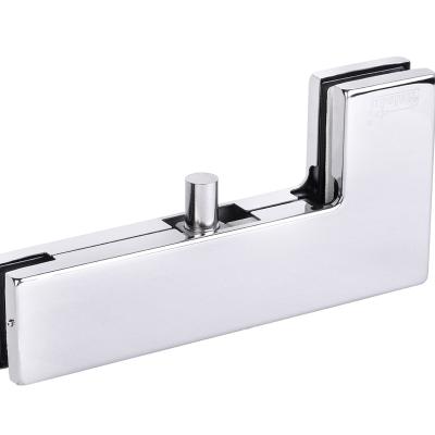 China Modern Top Quality Glass Door Hardware Bottom Patch Fixture for sale