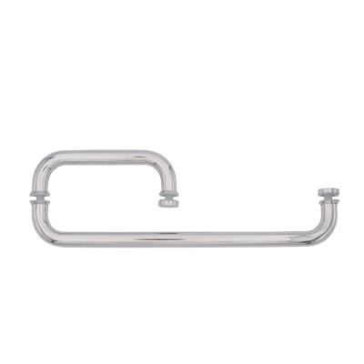 China Bathroom Sliding Door Handle Stainless Steel Door Pull Modern Hot Selling Durable Glass Handle for sale