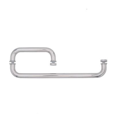 China Best Price Modern Stainless Steel Bathroom Glass Door Handle High Quality Pull Handle for sale