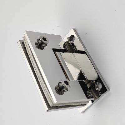 China Easy Installation North American Brass High Strength Hinge Used For Shower Glass Bathroom for sale