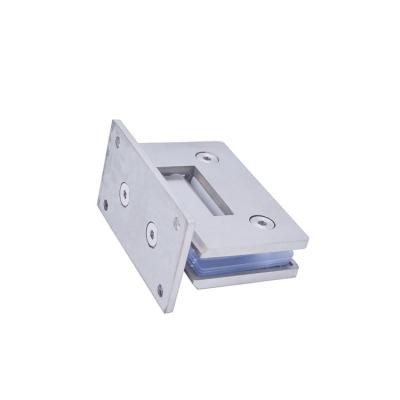 China High Quality Easy Installation Wall to Brass 90 Degree Bathroom Glass Door Swivel Stainless Steel Hinge for sale