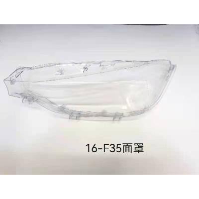 China Car Part Factory Wholesale Home Covers Car Headlight Headlight Glass Lens Cover For 16-F35 for sale