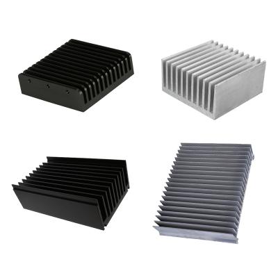 China High Precision CNC Milling Anodized Radiator Housing Aluminum Extrusion Tube Radiator for sale