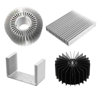 China Professional Radiator Manufacturers CNC Extrusion Profile Custom Milling Aluminum Cooling Radiator for sale