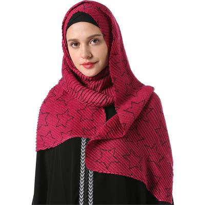 China Protect Amira Hijab Muslim Women Print Head Scarf Wrap Shawl Pull On Ready To Wear Islamic Hijabs Niab Nikab Snap Headscarf for sale